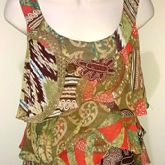 RB COLLECTION NEW YORK TIERED DRESS - Picture 5 of 7